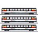 43650 "Gotthard Panorama Express" Express Train Passenger Car Set.